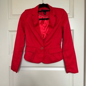 LUXE Arden B. Red Blazer